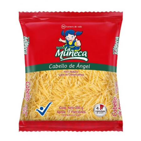 Pastas La Muñeca Cabello De Ángel x...