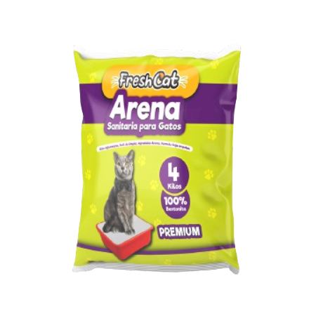 Arena Sanitaria Fresh Cat Premium x 4kg