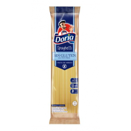 Pasta Doria Spaghetti Sin Gluten x 250gr
