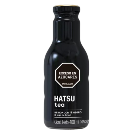 Té Hatsu Negro Jugo de Limón x 400ml