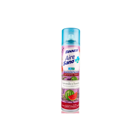 Ambientador Binner Aerosol Lavanda -...