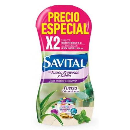 Oferta Shampoo Savital Proteinas x... Oferta Shampoo Savital Proteinas x...