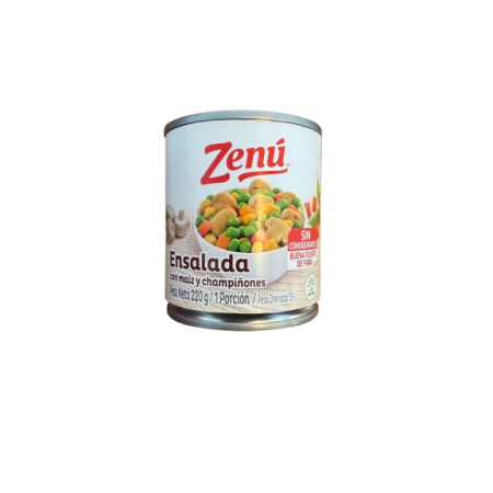 Ensalada Zenú Maíz y Champiñones x 220g