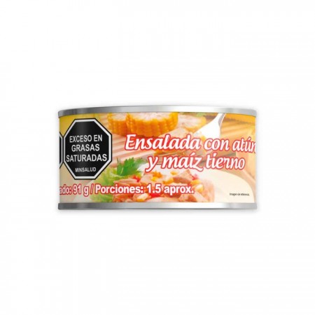 Ensalada De Atún Aburrá Con Maíz...