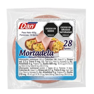 Mortadela Dan 450 gr