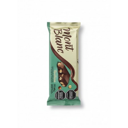 Chocolatina Mont Blanc Avellana x60 g