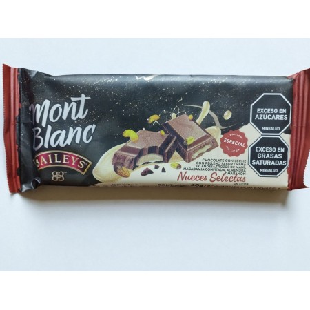 Chocolatina Mont Blanc nueces...