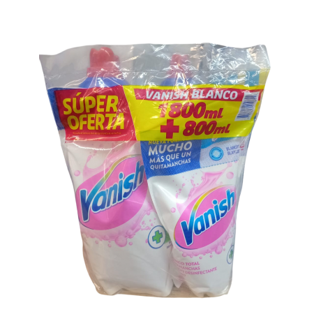 Oferta vanish blanco *1800 +1 *800ml