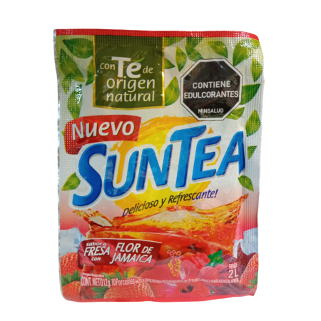 Te Frío Suntea Fresa Flor De Jamaica