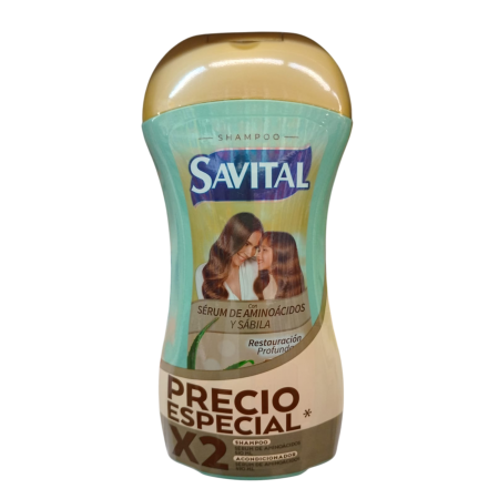 Oferta Shampoo Savital Aminoacidos...