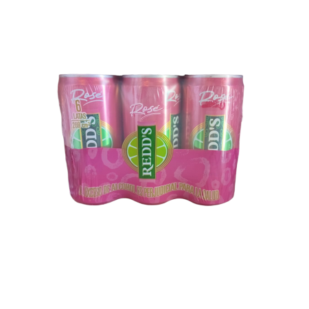 Six Pack Cerveza Redd´s Rose *269ml