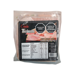 Tocineta Cabana Ahumada 200 gr