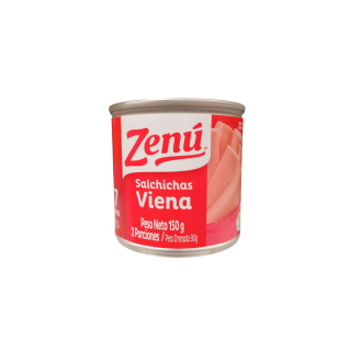 Salchicha Zenú viena Res Roja