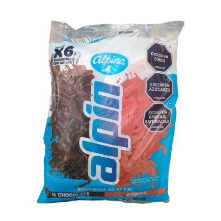 Leche Alpin Bolsa Surtida Sixpack 6...