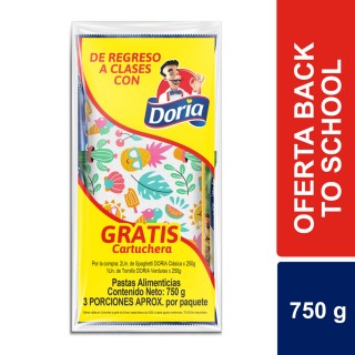 Oferta pasta Doria...