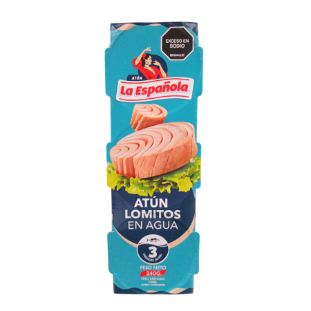 Atún La Española en agua *3u