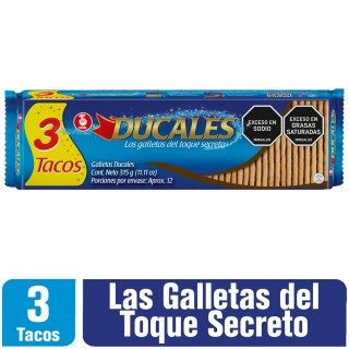 Galletas Noel X3 tacos Ducales