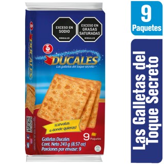 Galletas Ducales Bolsa X 9