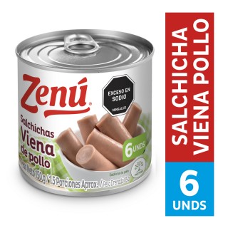 Salchicha ZenúViena Pollo...
