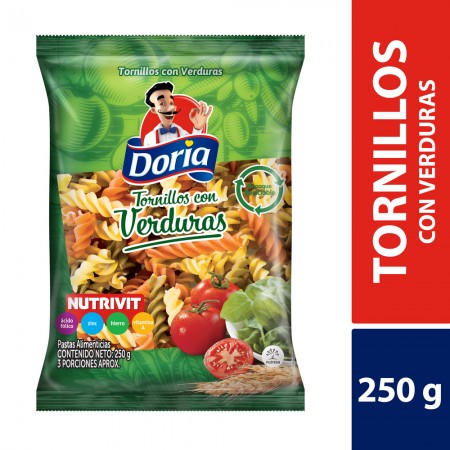 copy of Pasta Doria Tornillo Verduras...