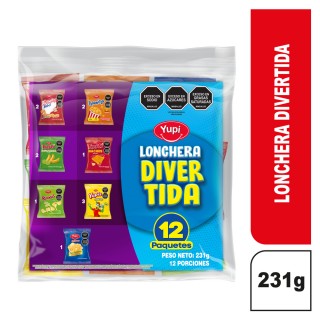 Lonchera Yupi Divertida 12u...