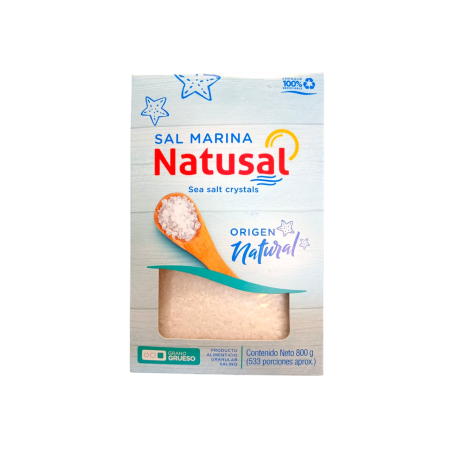 Sal Natusal marina caja *800g